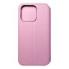 DUAL POCKET Könyvtok IPHONE 15 Pro Max készülékhez világos rózsaszín