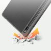 DUX DUCIS tok DOMO hajtogatható ceruzatartóval SAMSUNG Tab S8 (X700/X706)/S7 (T870/T875/T876B) készülékhez, fekete