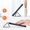 DUX DUCIS tok DOMO összecsukható ceruzatartóval a SAMSUNG Tab S8 Plus (X800/X806)/S7FE(T730/T736B)/S7 Plus (T970/T976B) fekete számára