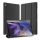 DUX DUCIS tok DOMO hajtogatható ceruzatartóval SAMSUNG Tab A8 2021 10.5 (X200/X205) készülékhez, fekete
