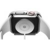 DUX DUCIS tok HAMO védőüveggel Apple Watch 7 / 8 / 9 45 mm ezüst