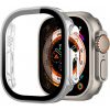 DUX DUCIS tok HAMO védőüveggel Apple Watch Ultra / Ultra 2 49 mm ezüst számára