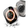 DUX DUCIS tok HAMO védőüveggel Apple Watch Ultra / Ultra 2 49 mm ezüst számára