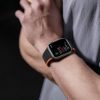 DUX DUCIS strap LD silicone for Apple Watch 38 / 40 / 41 mm black orange