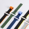 DUX DUCIS strap LD szilikon Apple Watch 38 / 40 / 41 mm szürke narancs