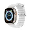 DUX DUCIS strap OCEAN WAVE szilikon Apple Watch 38 / 40 / 41 mm fehér