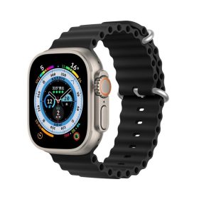   DUX DUCIS strap OCEAN WAVE szilikon Apple Watch 38 / 40 / 41 mm fekete