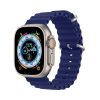 DUX DUCIS szíj OCEAN WAVE szilikon Apple Watch 38 / 40 / 41 mm - kék