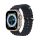 DUX DUCIS strap OCEAN WAVE szilikon Apple Watch 42 / 44 / 45 mm grafit