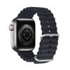 DUX DUCIS strap OCEAN WAVE szilikon Apple Watch 42 / 44 / 45 mm grafit