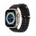 DUX DUCIS strap OCEAN WAVE szilikon Apple Watch 42 / 44 / 45 mm fekete
