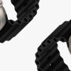 DUX DUCIS strap OCEAN WAVE szilikon Apple Watch 42 / 44 / 45 mm fekete