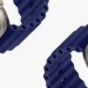 DUX DUCIS strap OCEAN WAVE szilikon Apple Watch 42 / 44 / 45 mm kék