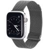 DUX DUCIS strap MILANESE rozsdamentes acél mágneses Apple Watch 38 / 40 / 41 mm szürke