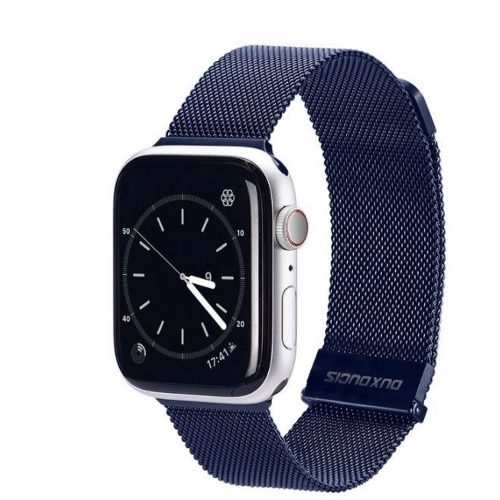DUX DUCIS strap MILANESE stailess steel magnetic for Apple Watch 38 / 40 / 41 mm blue