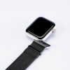 DUX DUCIS starp MILANESE rozsdamentes acél mágneses Apple Watch 42 / 44 / 45 mm fekete