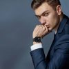 DUX DUCIS starp MILANESE rozsdamentes acél mágneses Apple Watch 42 / 44 / 45 mm fekete