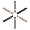 DUX DUCIS starp MILANESE rozsdamentes acél mágneses szíj Apple Watch 42 / 44 / 45 mm ezüst