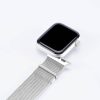 DUX DUCIS starp MILANESE rozsdamentes acél mágneses szíj Apple Watch 42 / 44 / 45 mm ezüst