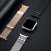 DUX DUCIS starp MILANESE rozsdamentes acél mágneses szíj Apple Watch 42 / 44 / 45 mm ezüst