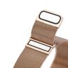 DUX DUCIS starp MILANESE rozsdamentes acél mágneses szíj Apple Watch 42 / 44 / 45 mm-hez, arany színű