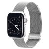 DUX DUCIS starp MILANESE rozsdamentes acél mágneses Apple Watch 42 / 44 / 45 mm-es szürke szíj