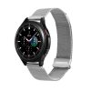 DUX DUCIS starp MILANESE rozsdamentes acél mágneses szíj Apple Watch 42 / 44 / 45 mm platinum