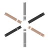 DUX DUCIS starp MILANESE rozsdamentes acél mágneses szíj Apple Watch 42 / 44 / 45 mm platinum
