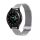 DUX DUCIS strap MILANESE stainless steel magnetic 20 mm silver