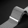 DUX DUCIS strap MILANESE stainless steel magnetic 20 mm silver