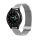 DUX DUCIS strap MILANESE rozsdamentes acél mágneses 22 mm ezüst