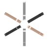 DUX DUCIS strap MILANESE rozsdamentes acél mágneses 22 mm ezüst