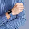 DUX DUCIS strap CHAIN mágneses szilikon Apple Watch 42 / 44 / 45 mm kék