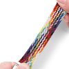 DUX DUCIS strap MIXTURE II stretchable braided for Apple Watch 42 / 44 / 45 mm rainbow