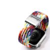 DUX DUCIS strap MIXTURE II stretchable braided for Apple Watch 42 / 44 / 45 mm rainbow