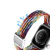 DUX DUCIS strap MIXTURE II stretchable braided for Apple Watch 42 / 44 / 45 mm rainbow