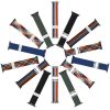 DUX DUCIS strap MIXTURE II rugalmas fonott szíj Apple Watch 42 / 44 / 45 mm kék