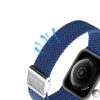 DUX DUCIS strap MIXTURE II rugalmas fonott szíj Apple Watch 42 / 44 / 45 mm kék