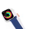 DUX DUCIS strap MIXTURE II rugalmas fonott szíj Apple Watch 42 / 44 / 45 mm kék