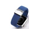 DUX DUCIS strap MIXTURE II rugalmas fonott szíj Apple Watch 42 / 44 / 45 mm kék