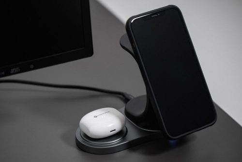 Wireless earphones Forcell F-Audio Clear Sound TWS white