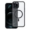 FULL MATTE MAG COVER tok kompatibilis a MagSafe-fel IPHONE 12 Pro Max fekete