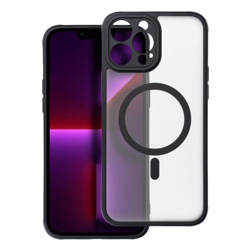 FULL MATTE MAG COVER tok, MagSafe-kompatibilis IPHONE 13 Pro Max készülékhez, fekete