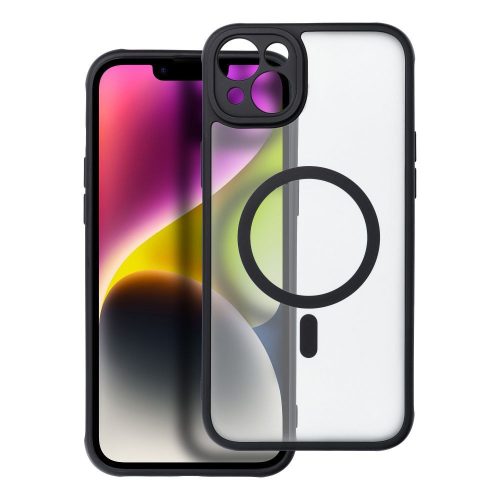 FULL MATTE MAG COVER tok, kompatibilis MagSafe-fel az IPHONE 14 Plus típushoz, fekete