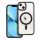 COLOR EDGE MAG COVER tok kompatibilis MagSafe-fel iPhone 13-hoz fekete