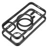 COLOR EDGE MAG COVER tok kompatibilis MagSafe-fel iPhone 13-hoz fekete