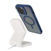 COLOR EDGE MAG COVER case compatible with MagSafe for IPHONE 14 Pro navy blue
