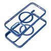 COLOR EDGE MAG COVER tok kompatibilis a MagSafe-fel IPHONE 15-höz tengerészkék színben