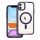 COLOR EDGE MAG COVER case compatible with MagSafe for IPHONE 11 deep purple