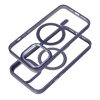COLOR EDGE MAG COVER case compatible with MagSafe for IPHONE 15 deep purple